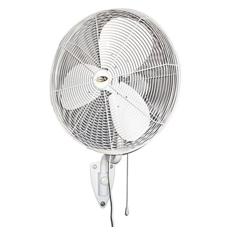 J & D Manufacturing J and D POW30OSC 30 In. White Indoor & Outdoor Oscillating Wall Fan POW30OSC